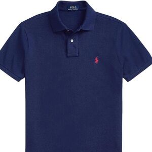Mens navy polo